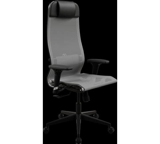 Кресло для персонала МЕТТА ErgoLife Set 4/подл.200/осн.Synchro 002 (Серый 537.D.1.3A3)