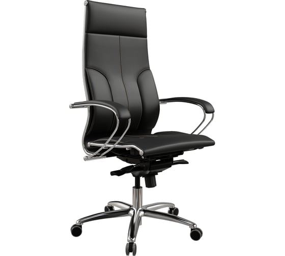 Кресло руководителя МЕТТА Samurai Lux New (Черный (бежевая строчка) 3F.2.1.49) z3F.2.1.49 1