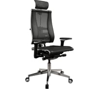 Кресло руководителя МЕТТА Y 4DF B2-14D - YM93+Infinity /Kc09/Nc09/D15P/H13mM-3D(M26.B32.G25.W04) (Черный) zA4.F.15.10A