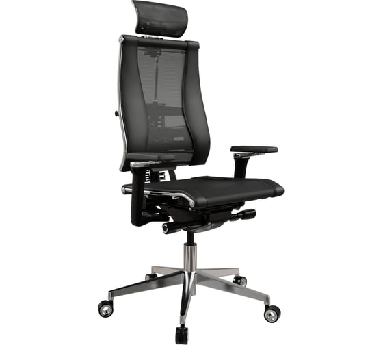 Кресло руководителя METTA Y 4DF B2-14D - YM93+Infinity /Kc09/Nc09/D15P/H13mM-3D(M26.B32.G25.W04) (Черный)