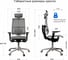 Кресло руководителя МЕТТА Y 4DF B2-5D - YM93 /Kc00/Nc00/D15P/H13mM-3D(M26.B32.G25.W04) (Серый-Тем.Серый) zB7.F.15.10A 13