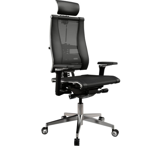 Кресло руководителя METTA Y 4DF B2-14D - YM93+Infinity /Kc09/Nc09/D15P/H13mL-3D(M26.B32.G25.W04) (Черный)