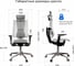 Кресло руководителя МЕТТА Y 4DF B2-14D - YM93+Infinity /Kc09/Nc09/D15P/H13mM-3D(M26.B35.G25.W04) (Св.серый-Белый) z2B8.F.15.13A 13