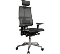 Кресло руководителя МЕТТА Y 4DF B2-5D - YM93 /Kc00/Nc00/D15P/H13mM-3D(M26.B32.G25.W03) (Черный) zAB.F.15.109