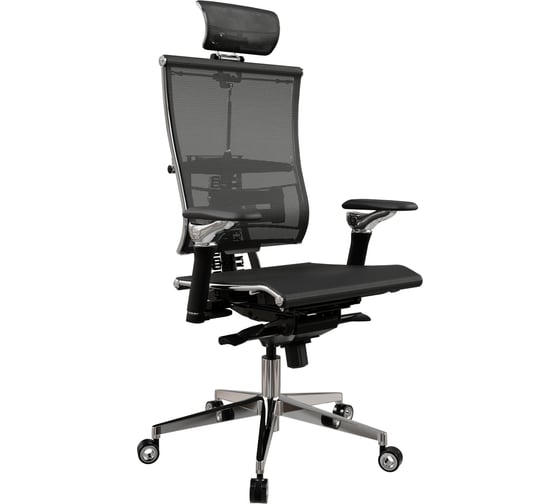 Кресло руководителя METTA Y 4DF L2-37D - YM93 /Vc00/Nc00/D06P/H13mM-3D(M06.B35.G11.W04) (Черный)