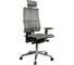 Кресло руководителя МЕТТА Y 4DF B2-5D - YM93 /Kc00/Nc00/D15P/H13mM-3D(M26.B32.G25.W03) (Серый-Тем.Серый) zB7.F.15.109 1