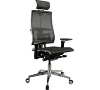 Кресло руководителя МЕТТА Y 4DF B2-5D - YM93 /Kc00/Nc00/D15P/H13mM-3D(M26.B32.G25.W04) (Черный) zAB.F.15.10A