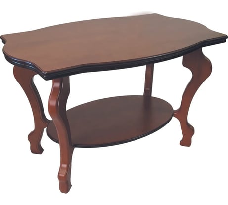 Журнальный стол Мебелик Берже 1 средне-коричневый 00 190