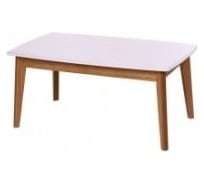 Стол Мебелик Дилан молочный дуб, светлый дуб 5846