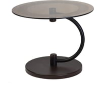 Журнальный стол Мебелик Дуэт 13Н черный, венге, тонированный 00 2444