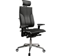Кресло руководителя МЕТТА Y 4DF B2-10D - Infinity /Kc06/Nc06/D15P/H13mL-3D(M26.B32.G25.W04) (Черный (бежевая строчка)) zA6.F.5.10A