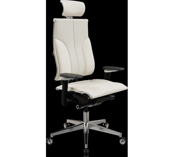 Кресло руководителя МЕТТА Y 4DF B2-10D - Infinity /Kc06/Nc06/D15P/H13mL-3D(M26.B32.G25.W04) (Молочный) z5F2.F.5.10A