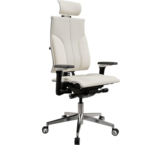 Кресло руководителя МЕТТА Y 4DF B2-10D - Infinity /Kc06/Nc06/D15P/H13mL-3D(M26.B32.G25.W04) (Молочный) z5F2.F.5.10A 1