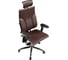 Кресло руководителя МЕТТА Y 4DT L2-10D - Genuine /Kc06/Nc06/D06P/H13mL-3D(M06.B34.G04.W04) (Темно-коричневый(Черный)) z667.50.5.7A 2