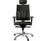 Кресло руководителя МЕТТА Y 4DT L2-10D - Genuine /Kc06/Nc06/D06P/H13mL-3D(M06.B34.G04.W04) (Черный (бежевая строчка)) z625.50.5.7A 3