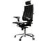 Кресло руководителя МЕТТА Y 4DT L2-10D - Genuine /Kc06/Nc06/D06P/H13mL-3D(M06.B34.G04.W04) (Черный (бежевая строчка)) z625.50.5.7A 7
