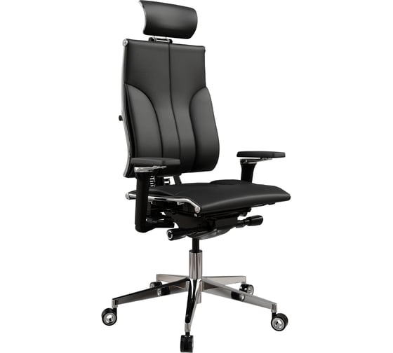 Кресло руководителя МЕТТА Y 4DF B2-10D - Infinity /Kc06/Nc06/D15P/H13mL-3D(M26.B35.G25.W04) (Черный) zA5.F.5.13A