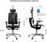 Кресло руководителя МЕТТА Y 4DT B2-15D - YM93+Infinity+carbon /Kc14/Nc09/D06P/H13mM-3D(M26.B32.G25.W04) (Черный) zCC.50.15.10A 13