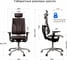 Кресло руководителя МЕТТА Y 4DF B2-10D - Infinity /Kc06/Nc06/D15P/H13mL-3D(M26.B35.G25.W04) (Темно-коричневый) zAA.F.5.13A 13