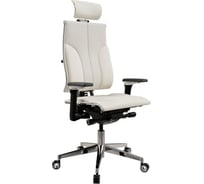 Кресло руководителя МЕТТА Y 4DF B2-10D - Infinity /Kc06/Nc06/D15P/H13mL-3D(M26.B35.G25.W04) (Молочный) z5F2.F.5.13A