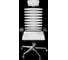 Кресло руководителя МЕТТА EQ L2-47D - Infinity /Hm47/Nc200/D15P/H13mL(M26.B35.G25.W04) (Белый(Черный)) z58.F.28.13A 13