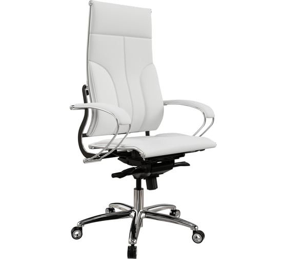 Кресло руководителя МЕТТА Move L1-10K - Infinity /Kc06/Nc06/K2cL(M06.B34.G04.W04) (Белый)