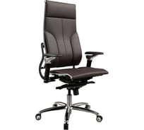 Кресло руководителя МЕТТА Move L1-10D - Infinity /Kc06/Nc06/D06P(M06.B34.G04.W04) (Темно-коричневый) z509663922