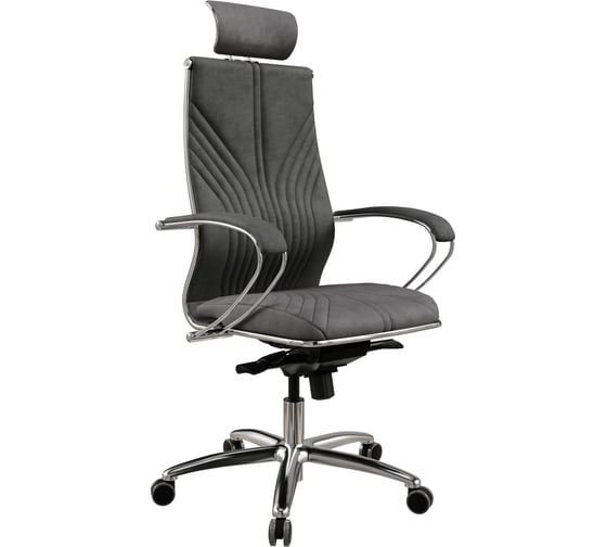 Кресло руководителя МЕТТА Samurai B2-13K - GoyaLE /Kc31/Wm31/K2cV/H13mV-3D(M06.B31.G04.W03) (Темно-серый)