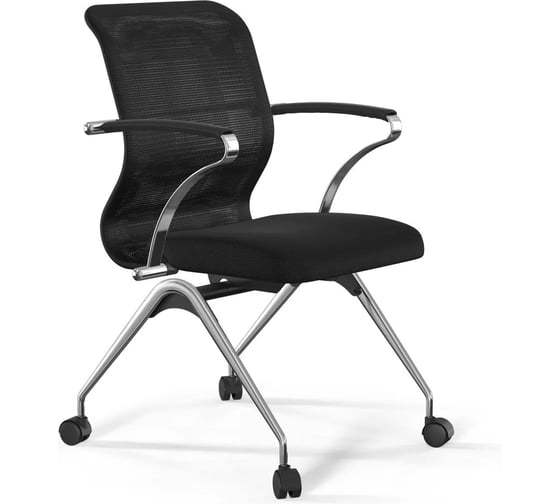 Кресло для персонала МЕТТА Sit 8 M4-8K - X2+UMF(X1) /Uh00/Wh00/K15cL(F53.W01) (Черный)