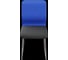 Кресло для персонала МЕТТА Sit 8 M4-8 - X2+UMF(X1) /Uh00/Wh00(F54) (Синий-Черный) z283.1.1.6A4 5