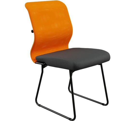 Кресло для персонала МЕТТА Sit 8 M4-8 - X2+UMF(X1) /Uh00/Wh00(F57) (Оранжевый-Черный)