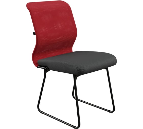 Кресло для персонала МЕТТА Sit 8 M4-8 - X2+UMF(X1) /Uh00/Wh00(F57) (Красный-Черный)