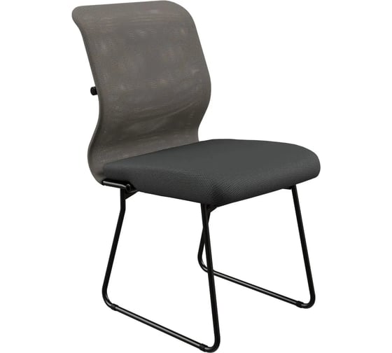 Кресло для персонала МЕТТА Sit 8 M4-8 - X2+UMF(X1) /Uh00/Wh00(F57) (Серый-Черный)