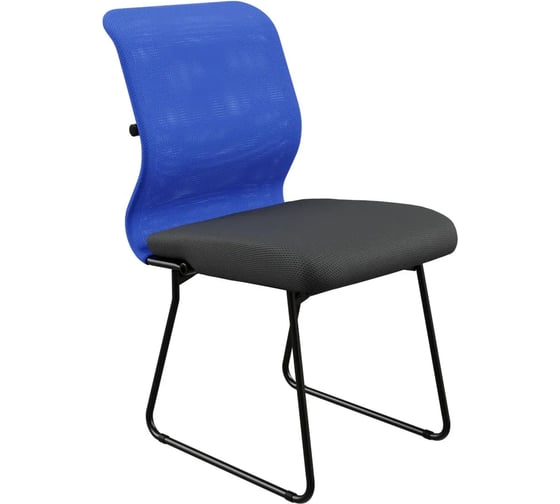 Кресло для персонала МЕТТА Sit 8 M4-8 - X2+UMF(X1) /Uh00/Wh00(F57) (Синий-Черный)