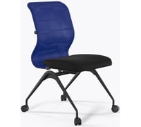 Кресло для персонала МЕТТА Sit 8 M4-8 - X2+UMF(X1) /Uh00/Wh00(F56.W01) (Синий-Черный) z283.1.1.682