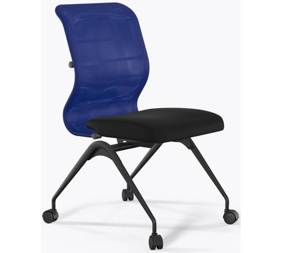 Кресло для персонала МЕТТА Sit 8 M4-8 - X2+UMF(X1) /Uh00/Wh00(F56.W01) (Синий-Черный)