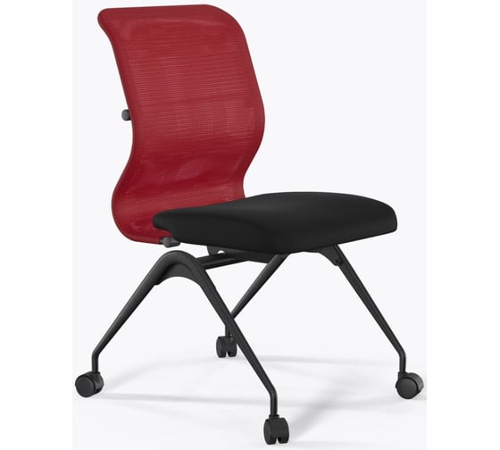 Кресло для персонала МЕТТА Sit 8 M4-8 - X2+UMF(X1) /Uh00/Wh00(F56.W01) (Красный-Черный)
