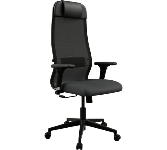 Кресло для персонала МЕТТА ErgoLife Set 11/подл.200/осн.Sit 002 (Черный 13E.D.1.242) z13E.D.1.242 1