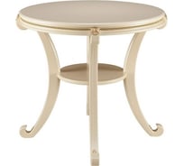 Журнальный стол Мебелик Глория М молочный дуб 5813