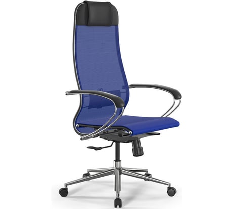 Кресло для персонала МЕТТА ErgoLife Set 12/подл.131/осн.Synchro 152 (Синий 238.16.1.353) z238.16.1.353