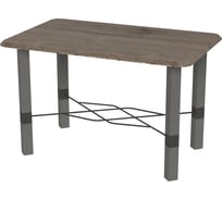 Журнальный стол Мебелик Лючия 4102 серый бетон, серый, дуб крымский, состаренный 00 6488