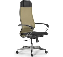 Кресло для персонала МЕТТА ErgoLife Set 4/подл.131/осн.Synchro 104 (Золотой ротанг-Черный 558.16.1.333) z509882422