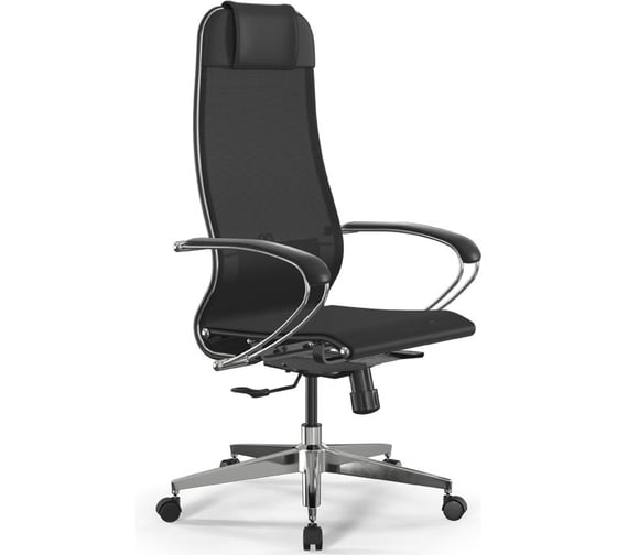 Кресло для персонала МЕТТА ErgoLife Set 4/подл.131/осн.Synchro 104 (Черный 212.16.1.333) z509882347