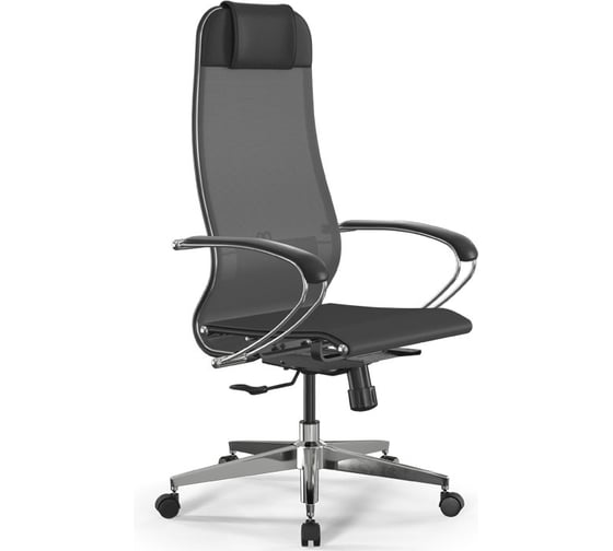 Кресло для персонала МЕТТА ErgoLife Set 4/подл.131/осн.Synchro 104 (Серый 537.16.1.333) z509882354