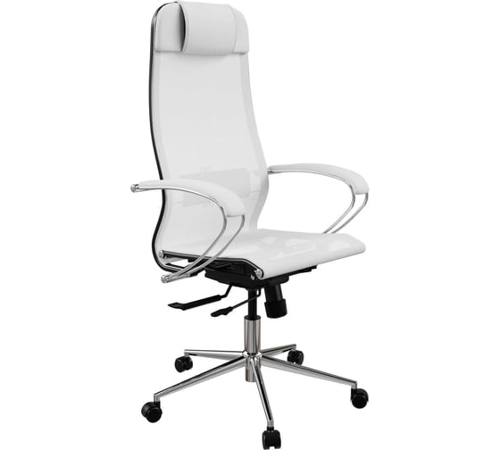 Кресло для персонала МЕТТА ErgoLife Set 4/подл.131/осн.Synchro 152 (Белый 22E.16.1.353) z22E.16.1.353