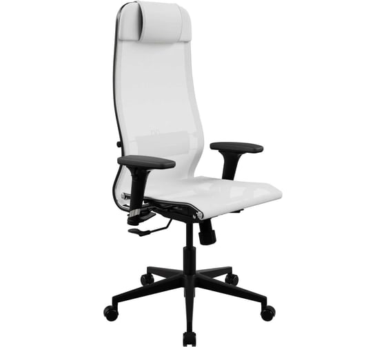 Кресло для персонала МЕТТА ErgoLife Set 4/подл.200/осн.Synchro 002 (Белый 22E.D.1.3A3) z22E.D.1.3A3