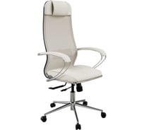Кресло для персонала МЕТТА ErgoLife Set 5/подл.131/осн.Synchro 152 (Молочный 47C.16.1.353) z47C.16.1.353