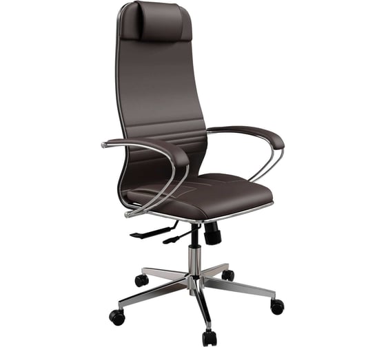 Кресло для персонала МЕТТА ErgoLife Set 6/подл.116/осн.Synchro 104 (Темно-коричневый 560.16.1.333) z509852272