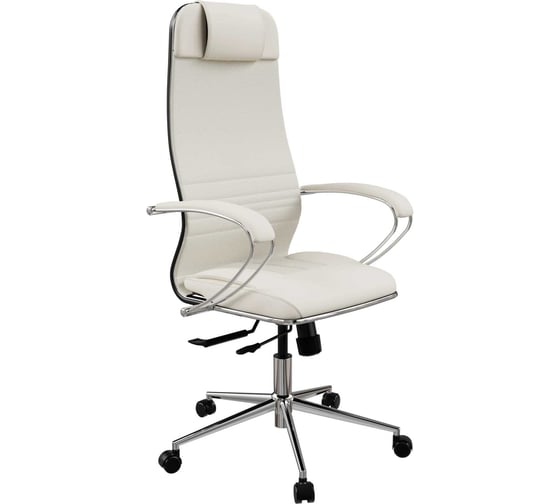 Кресло для персонала МЕТТА ErgoLife Set 6/подл.116/осн.Synchro 152 (Молочный 55F.16.1.353) z55F.16.1.353