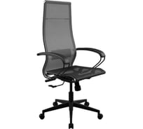 Кресло для персонала МЕТТА ErgoLife Set 7/подл.130/осн.Synchro 002 (Серый-Черный 225.12.1.3A3) z225.12.1.3A3